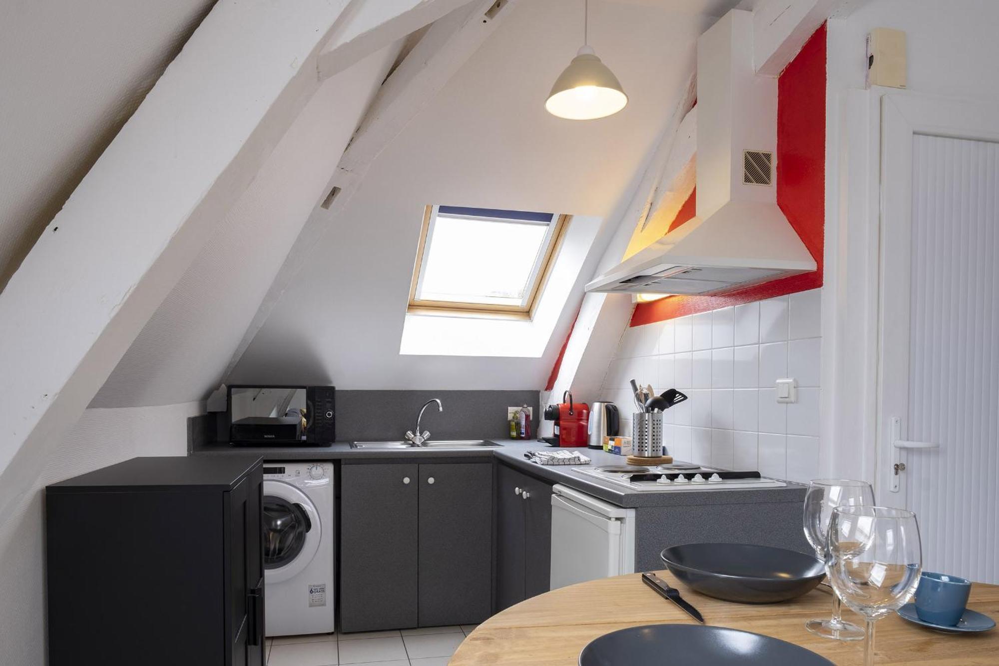 gîte de l'artiste Segré ✰ T2 confort ✰ centre ✰ 2 lits Extérieur photo