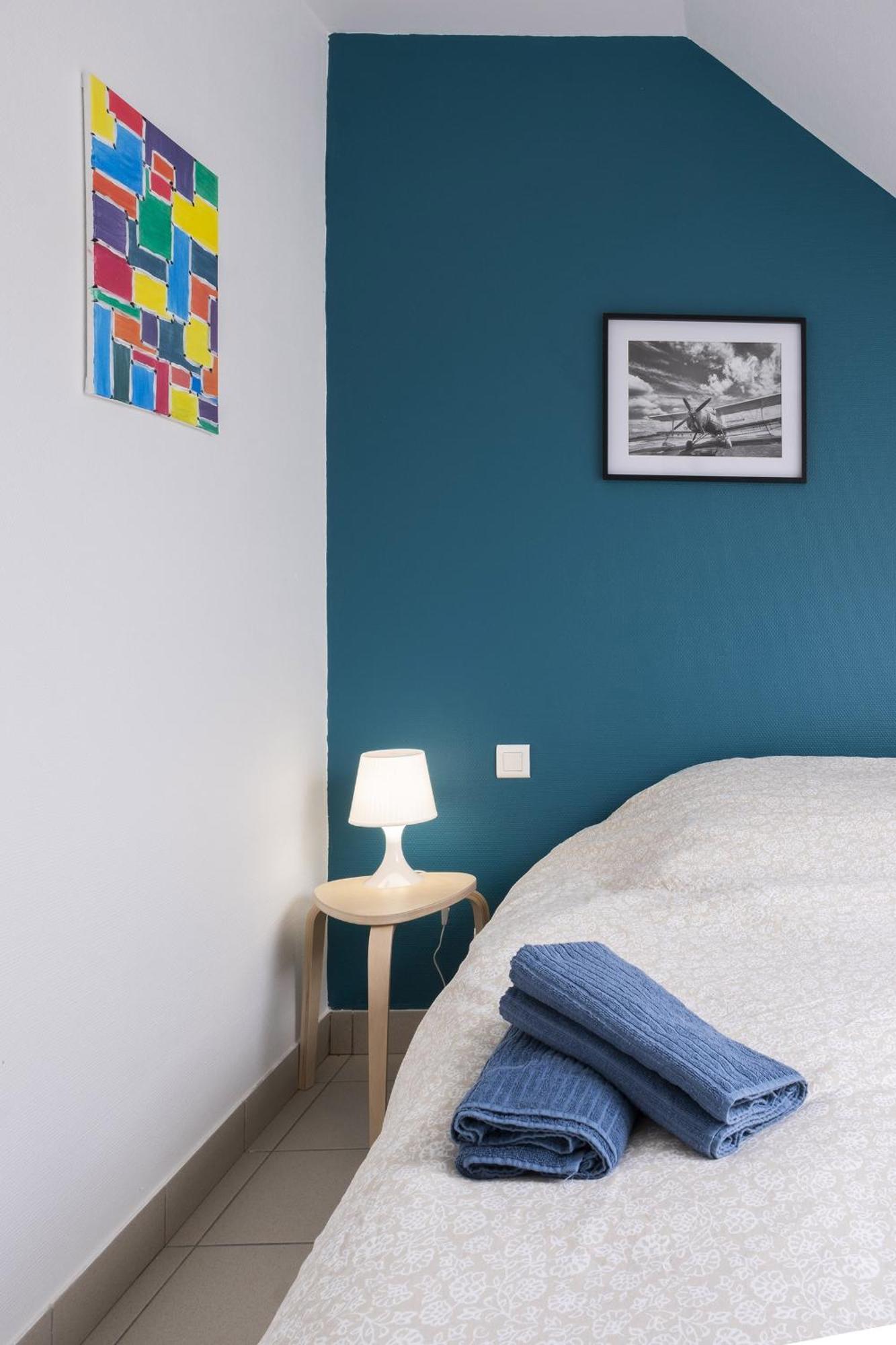 gîte de l'artiste Segré ✰ T2 confort ✰ centre ✰ 2 lits Extérieur photo